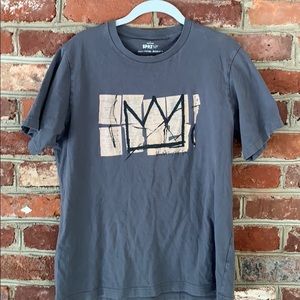 SPRZNY Jean-Michel Basquiat Crown Uniqlo Tee Shirt